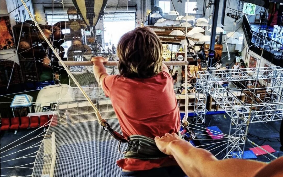 Flying Trapeze – During School Holidays